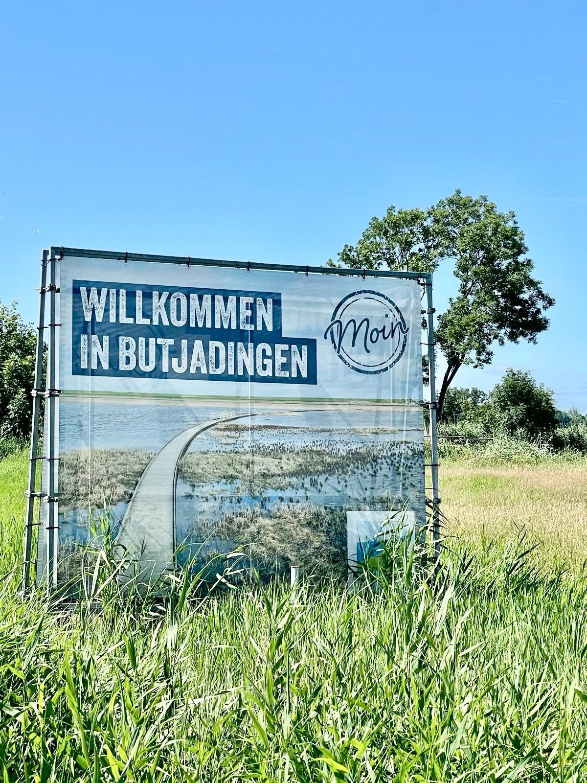 Illustration der Küste bei Ruhwarden